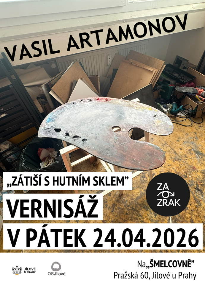 Zátiší s hutním sklem